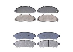 Kit De Balatas Semimetálicas Delanteras Y Traseras Service Grade