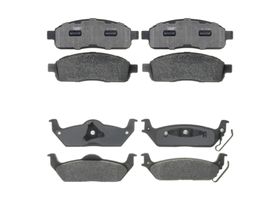 Kit De Balatas Semimetálicas Delanteras Y Traseras Service Grade