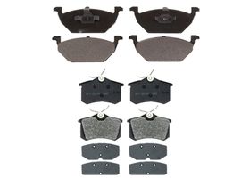 Kit De Balatas Semimetálicas Delanteras Y Traseras Service Grade