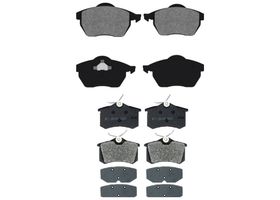 Kit De Balatas Semimetálicas Delanteras Y Traseras Professional Grade