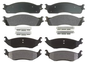 Kit De Balatas Semimetálicas Delanteras Y Traseras Professional Grade