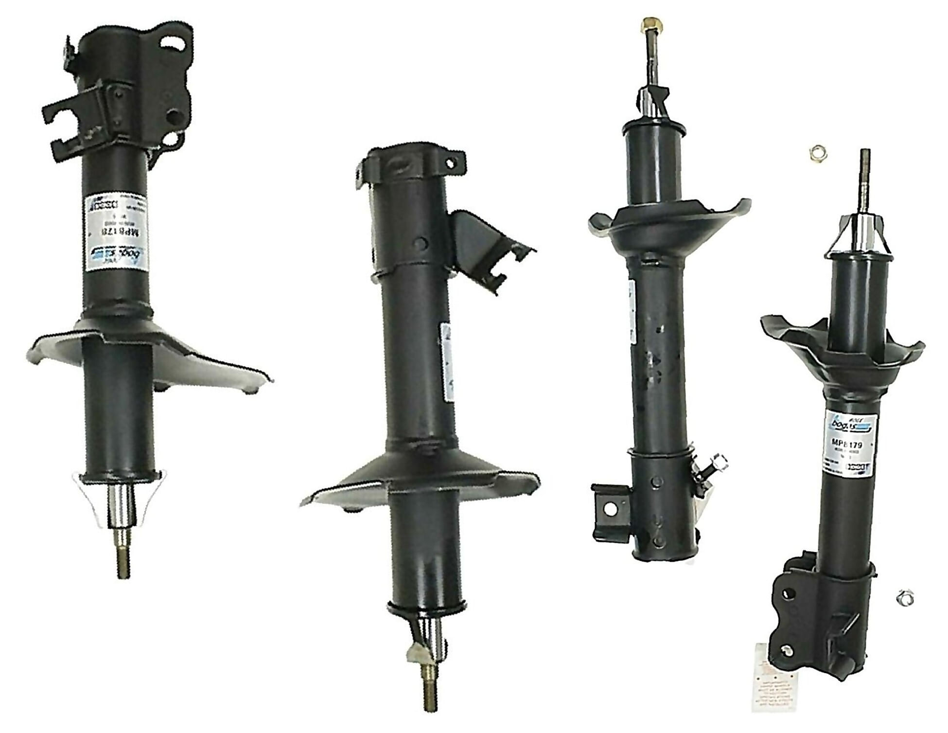 Kit De 4 Amortiguadores Gas Bogas FWD