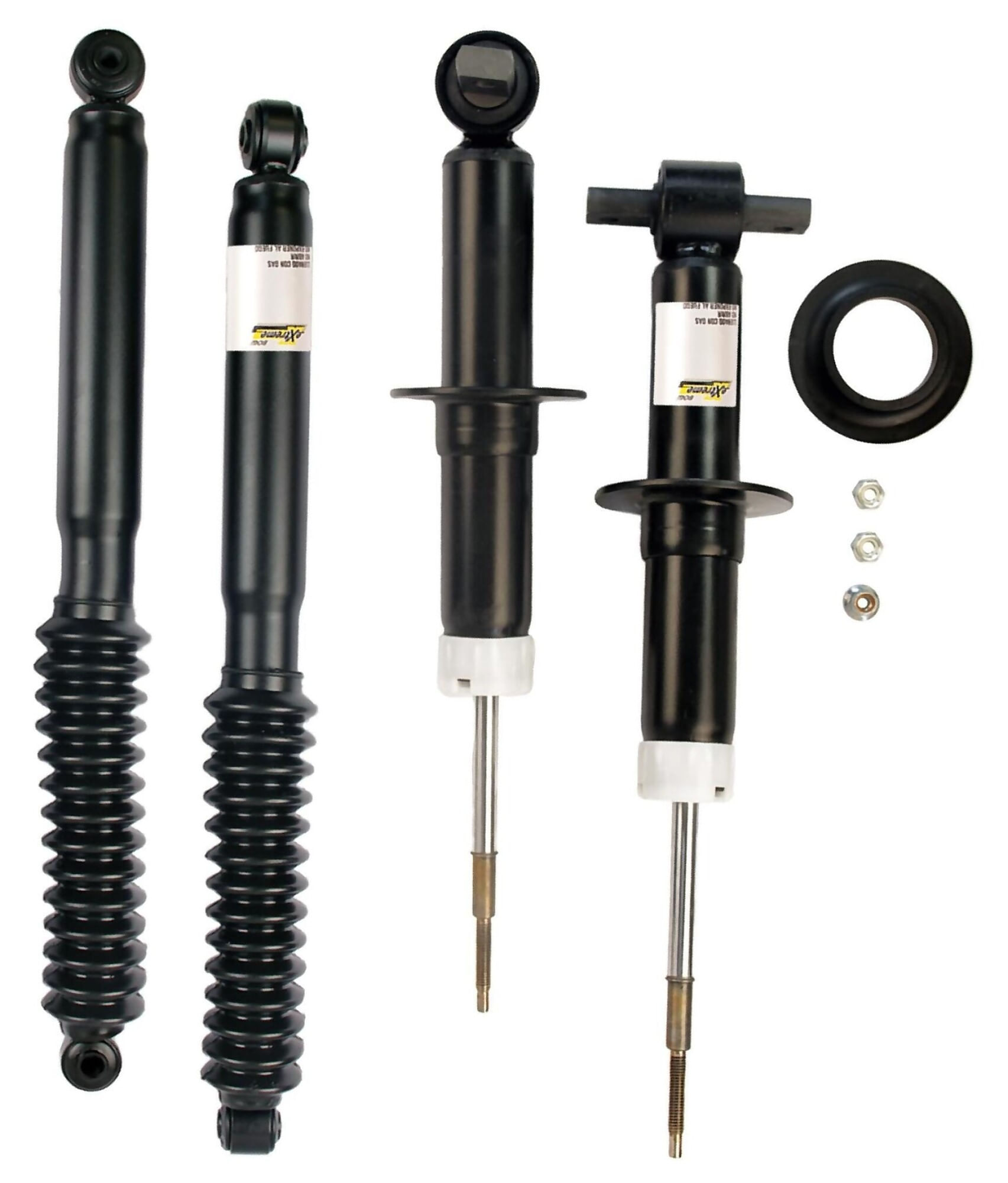 Kit De 4 Amortiguadores Gas eXtreme 4WD, AWD, RWD