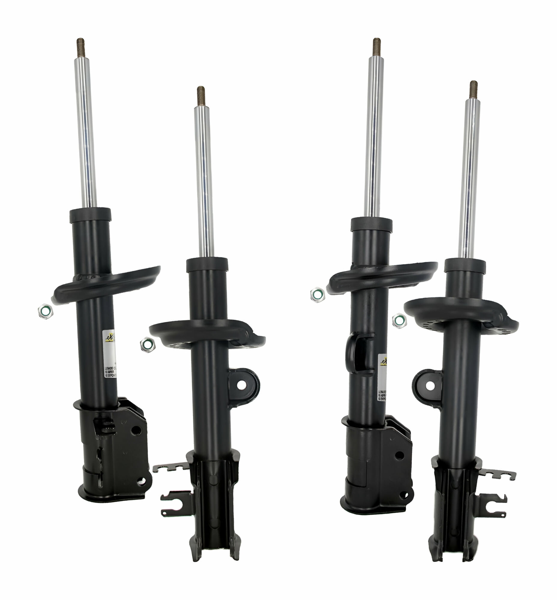 Kit De 4 Amortiguadores Gas eXtreme FWD