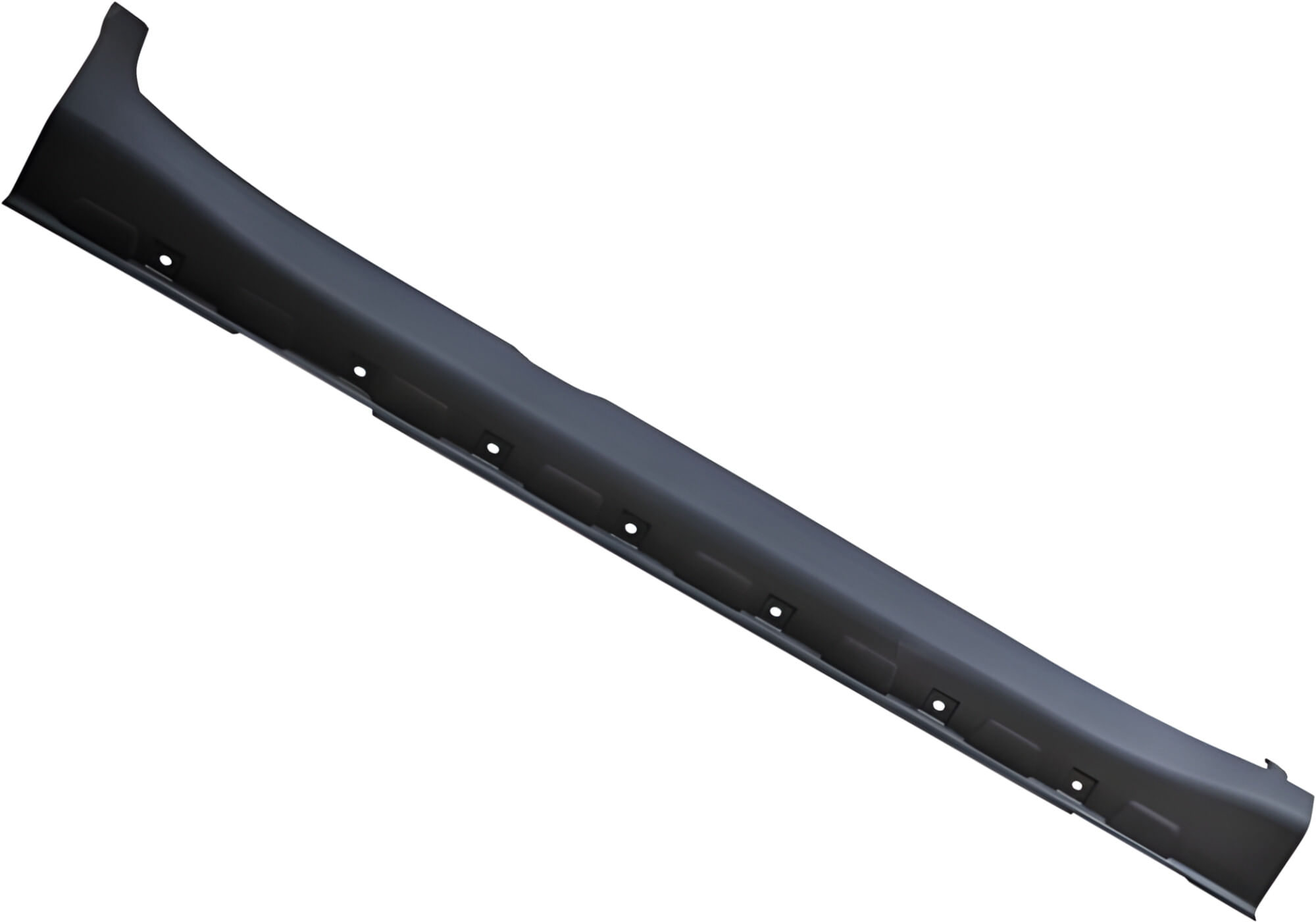 Estribo Lateral Negro Lado Pasajero