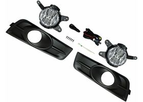 Juego De Faros Para Niebla Con Base Con Parrilla