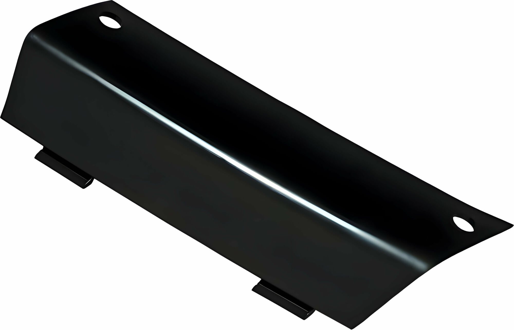 Tapa Defensa Delantera Negra Lado Pasajero