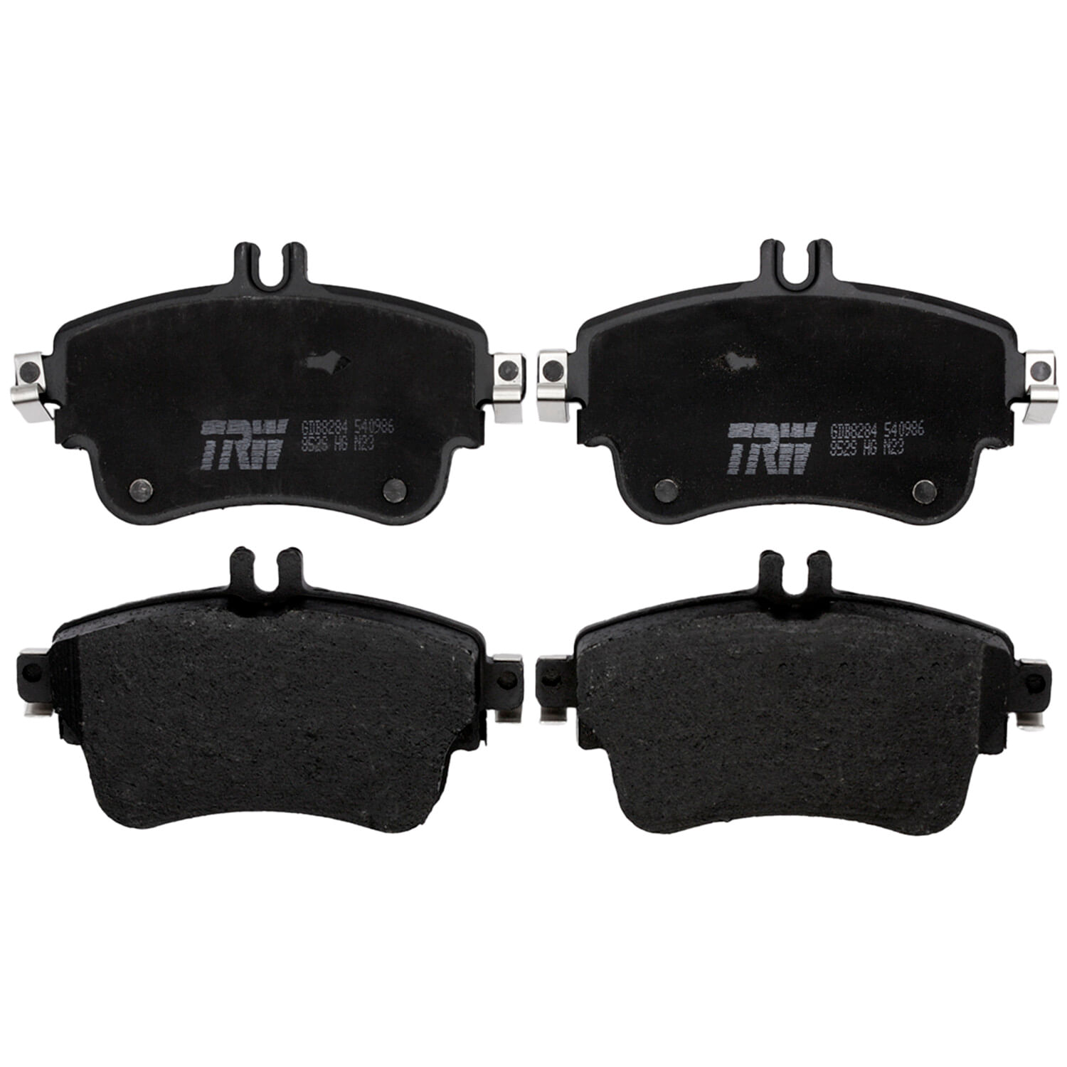 Balatas Bajos Metales Traseras RWD