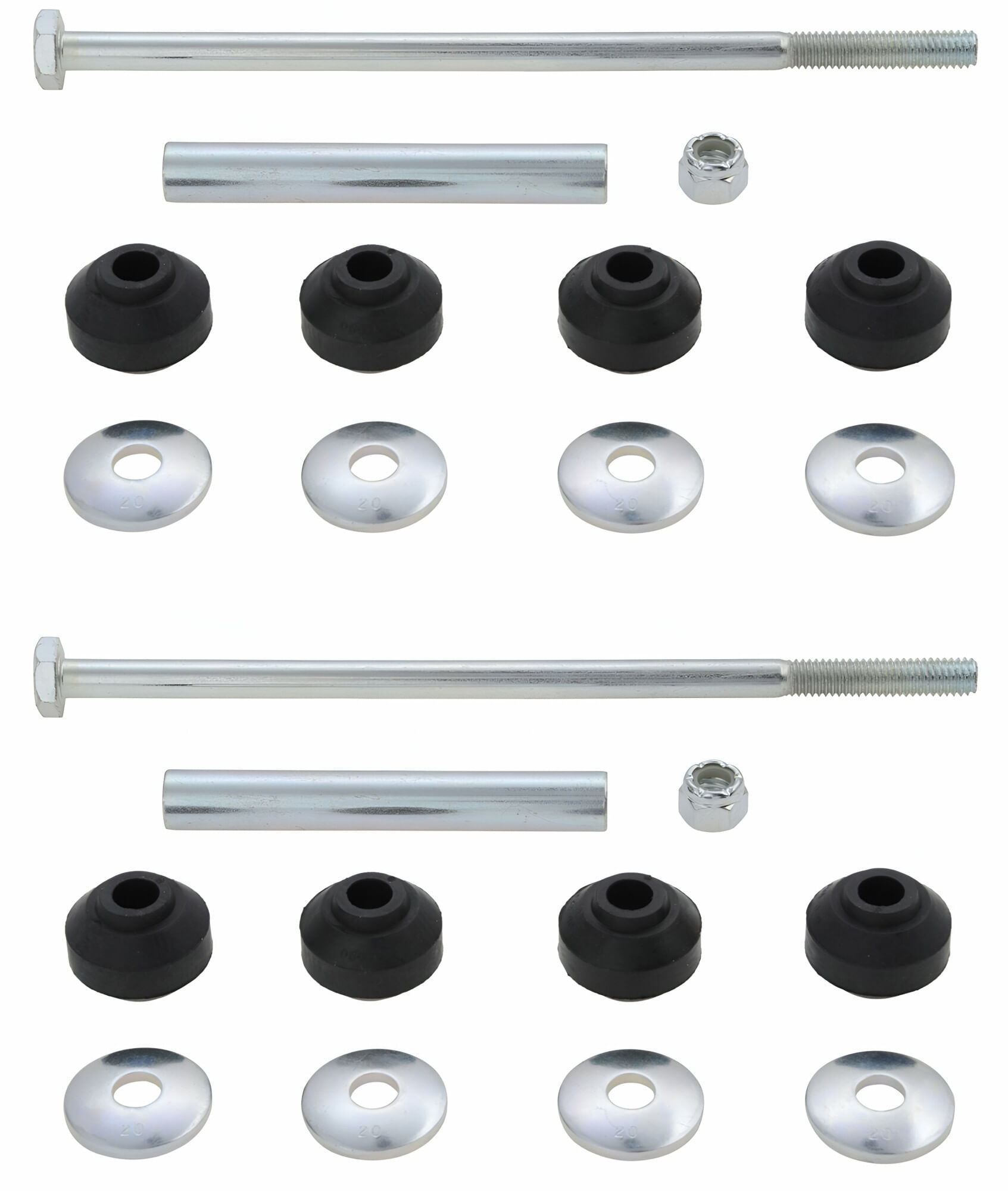 Par De Tornillos Estabilizadores Delanteros 4WD
