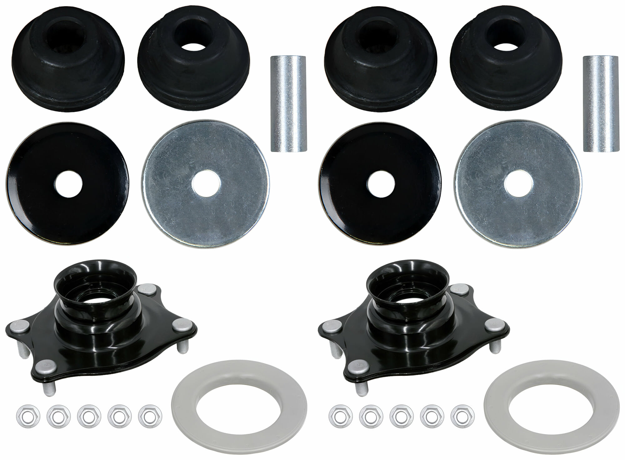 Kit De Bases Para Amortiguador Delanteras Y Traseras