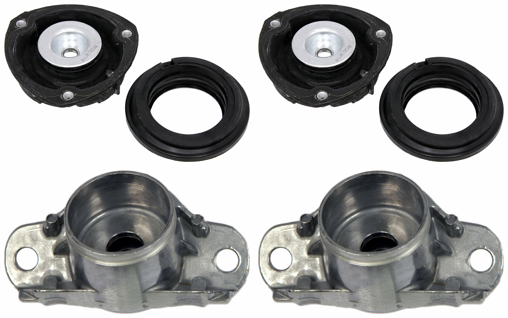 Kit De Bases Para Amortiguador Delanteras Y Traseras