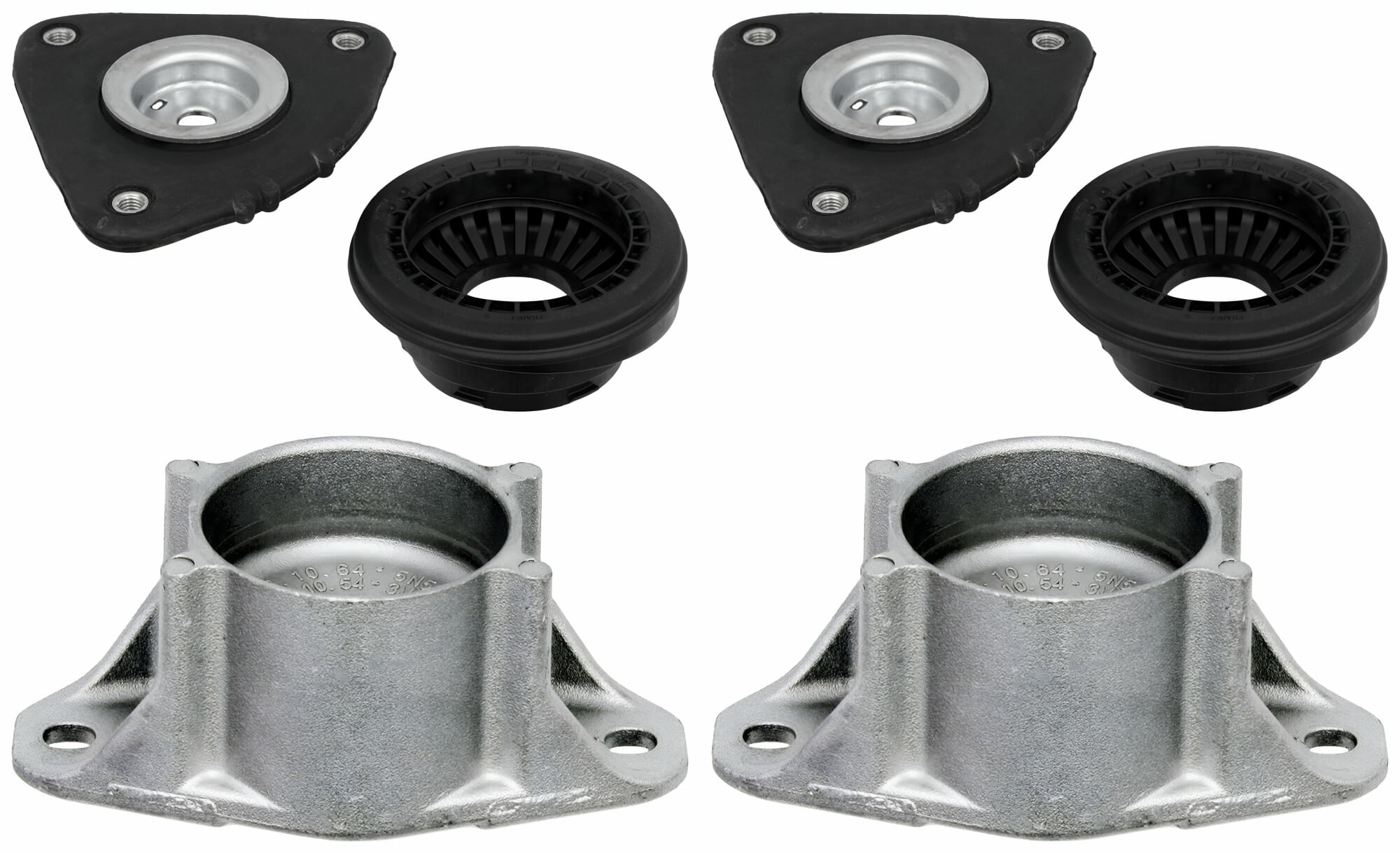 Kit De Bases Para Amortiguador Delanteras Y Traseras