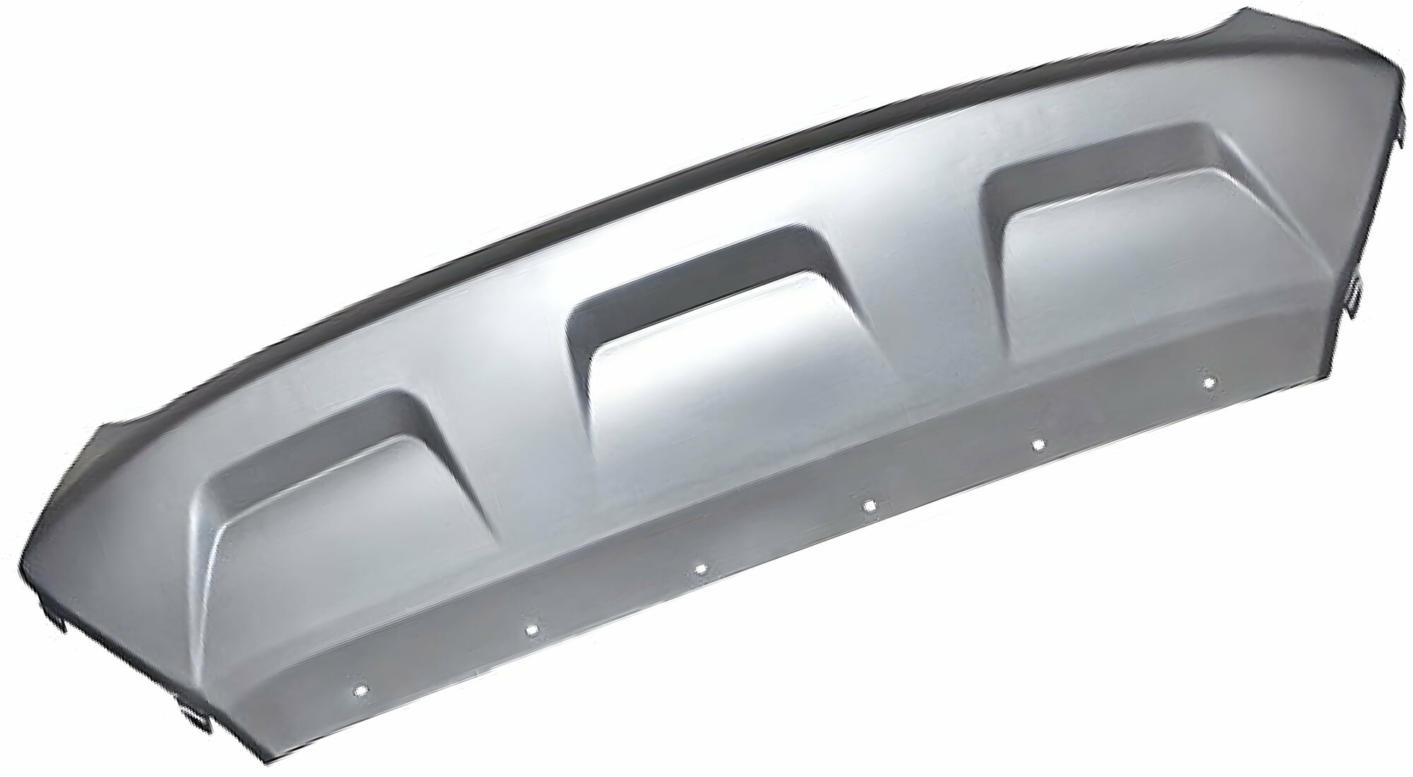Moldura Para Defensa Delantera Inferior Plata