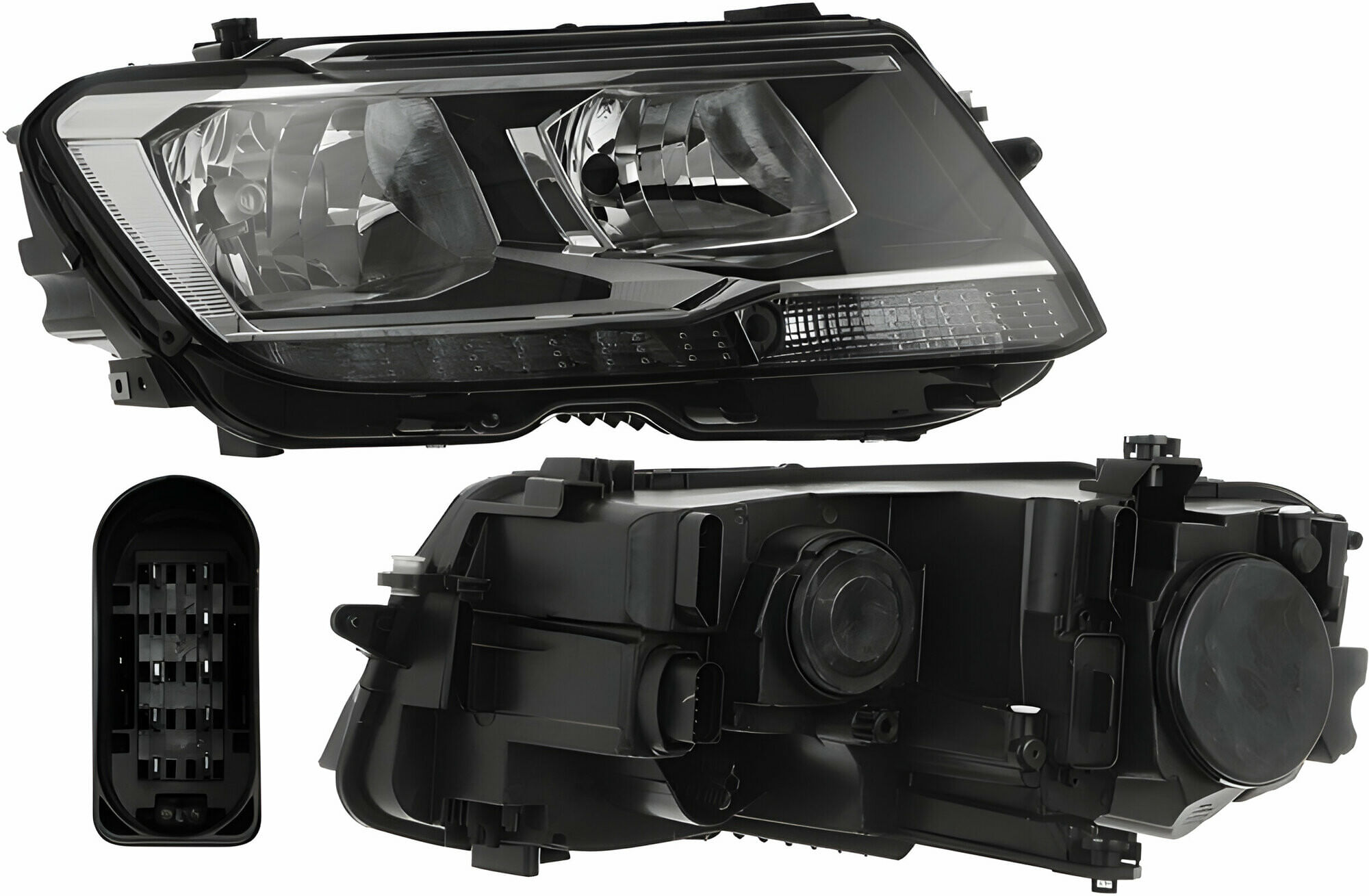 Faro Con Motor Eléctrico Con Leds Lado Pasajero