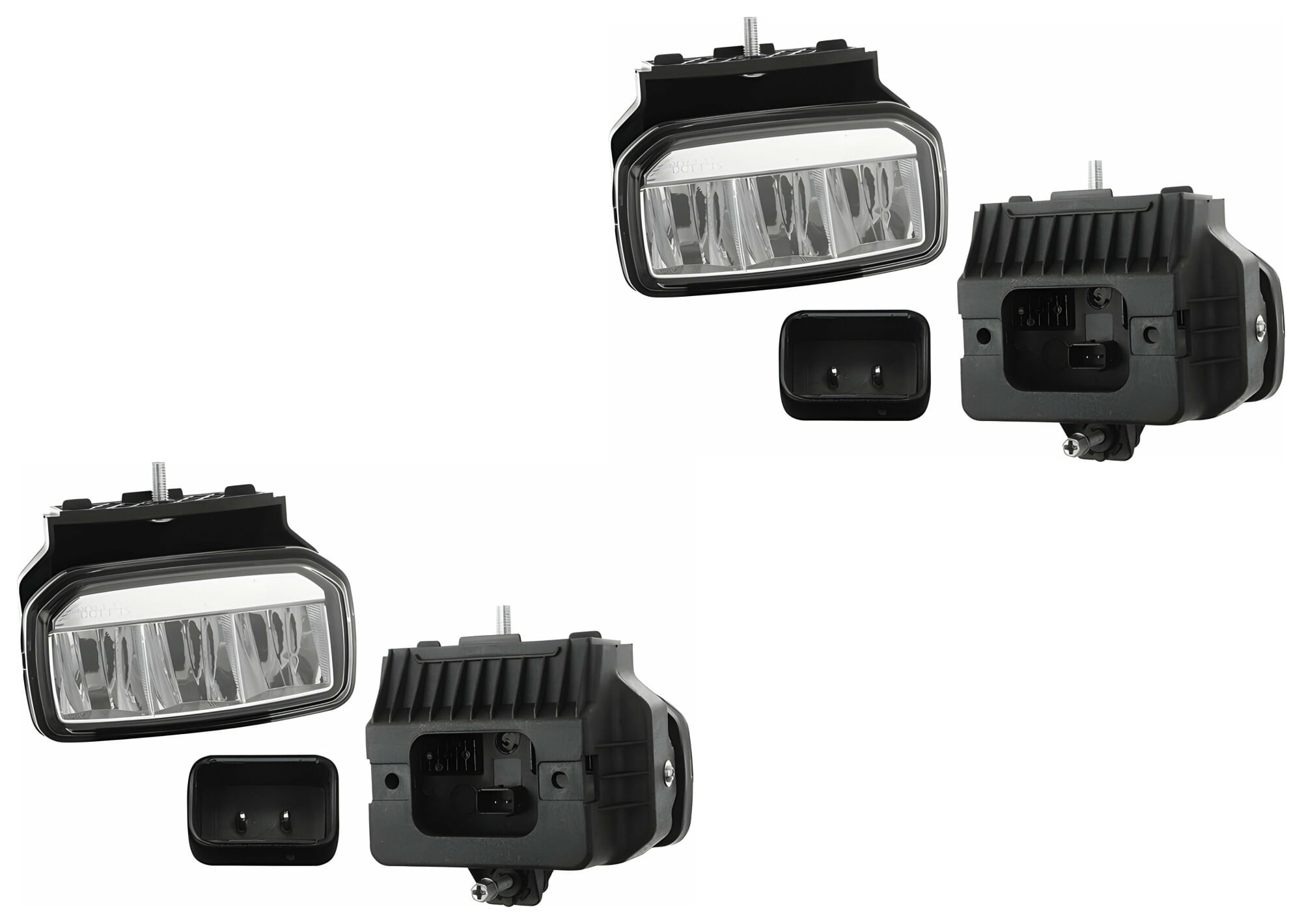 Par De Faros Para Niebla Led Con Leds