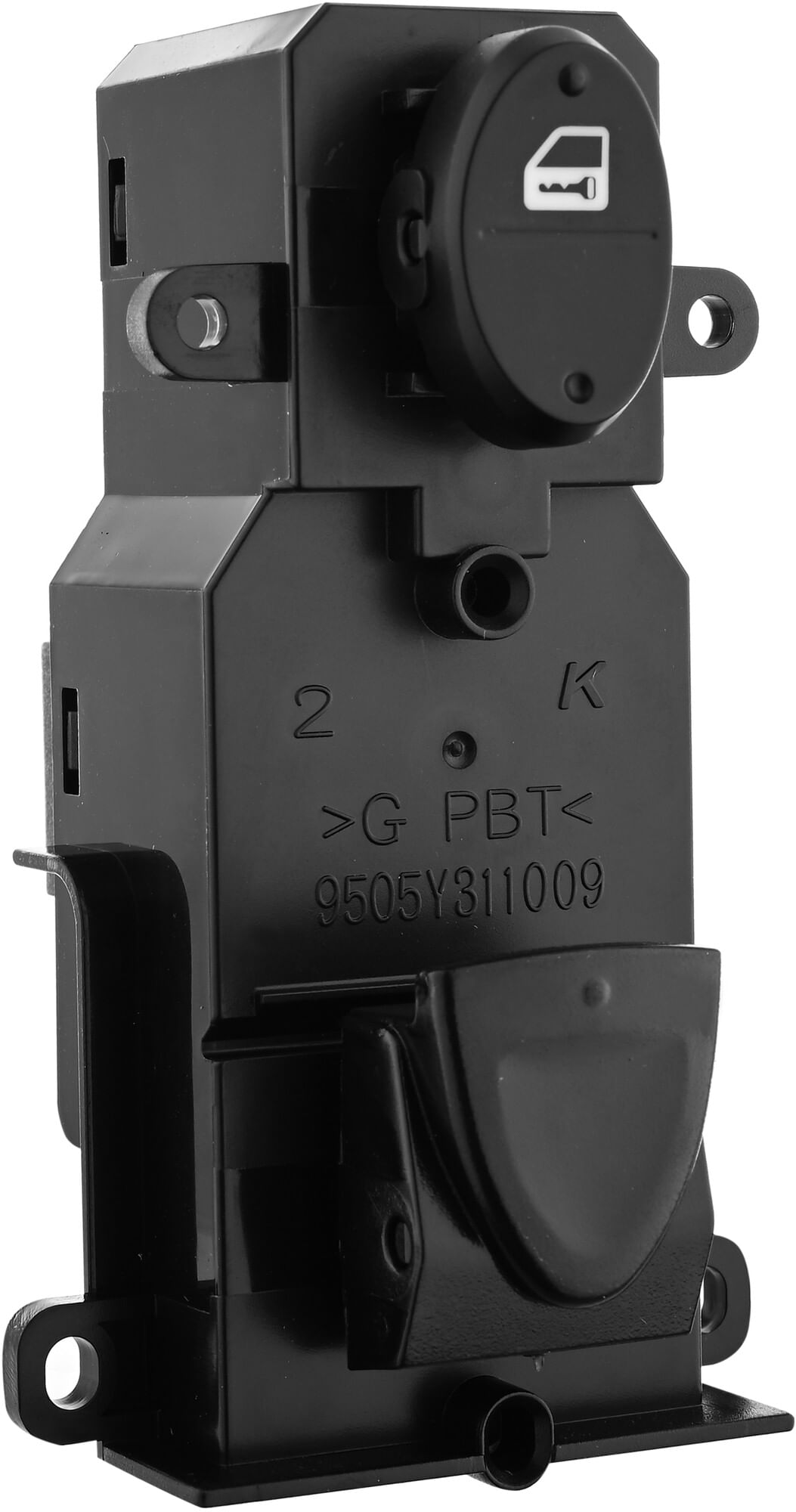 Control Para Cristal Negro 2 Teclas