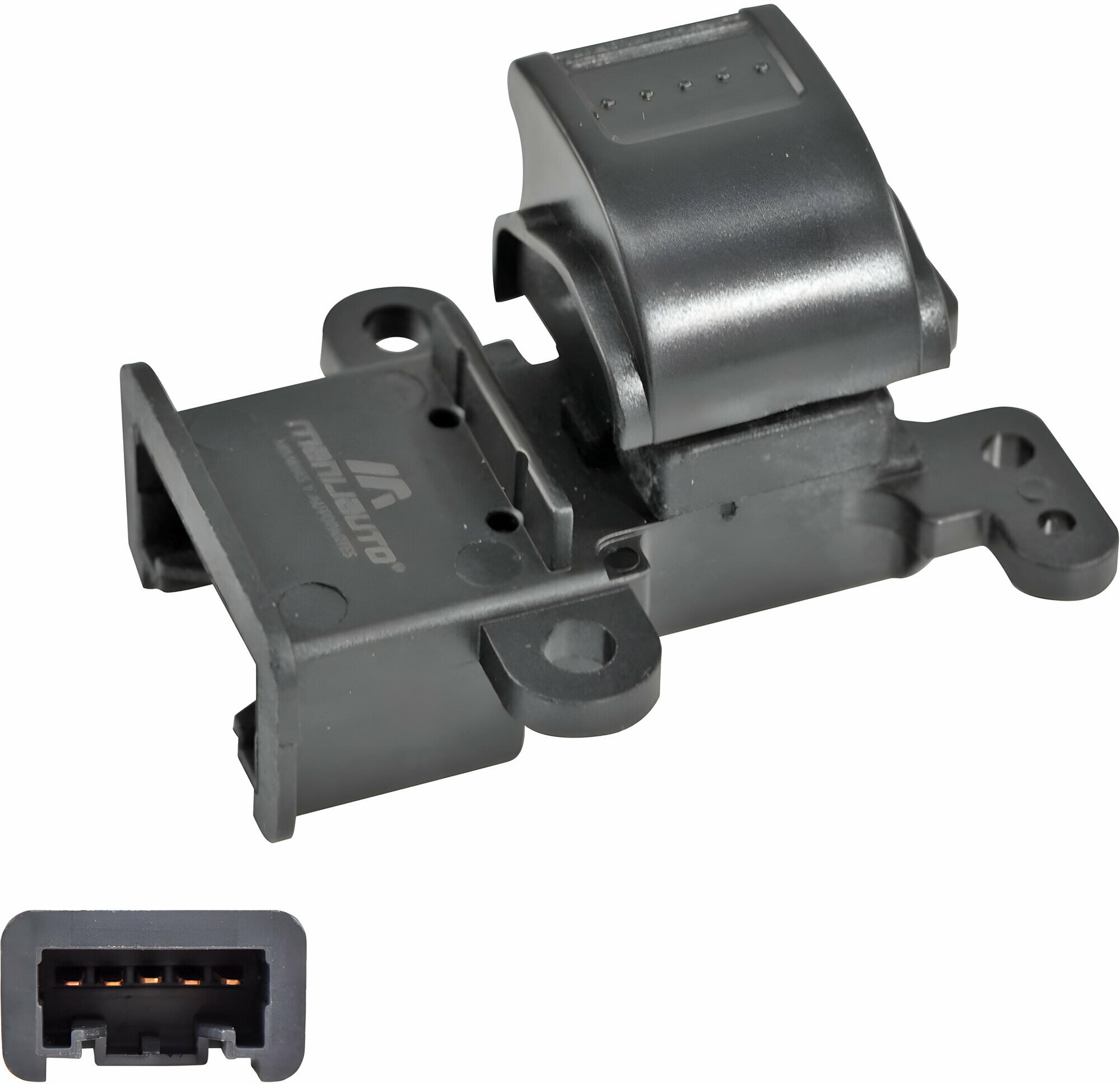 Control Para Cristal Negro 1 Tecla