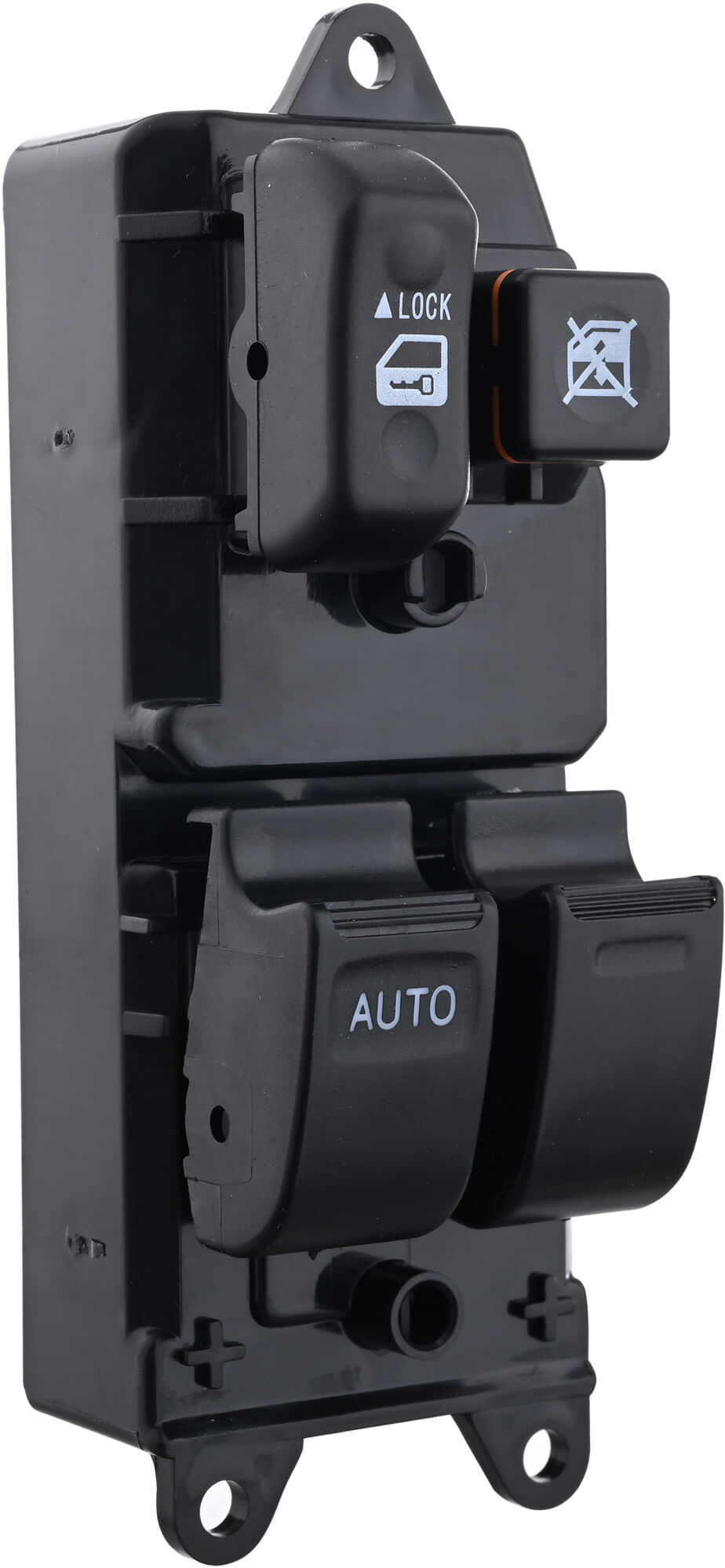 Control Para Cristal Negro 4 Teclas