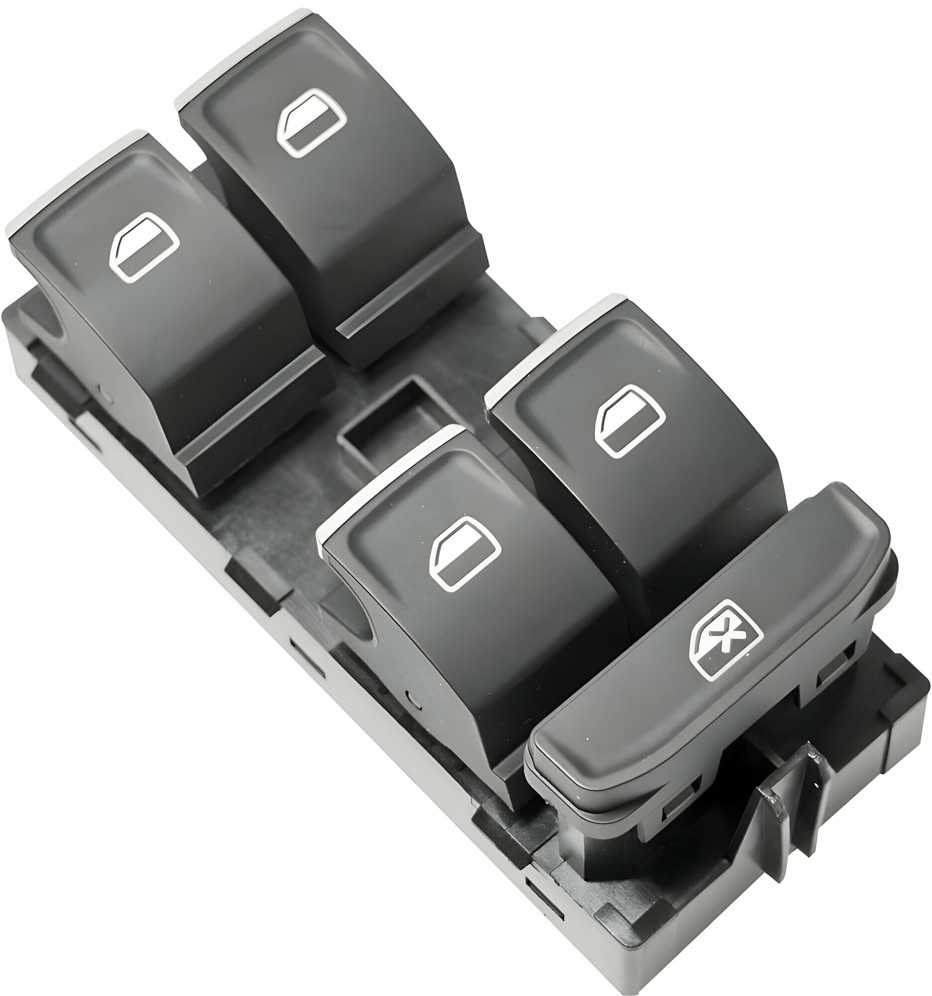 Control Para Cristal Negro 5 Teclas