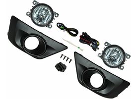 Juego De Faros Para Niebla Con Parrilla