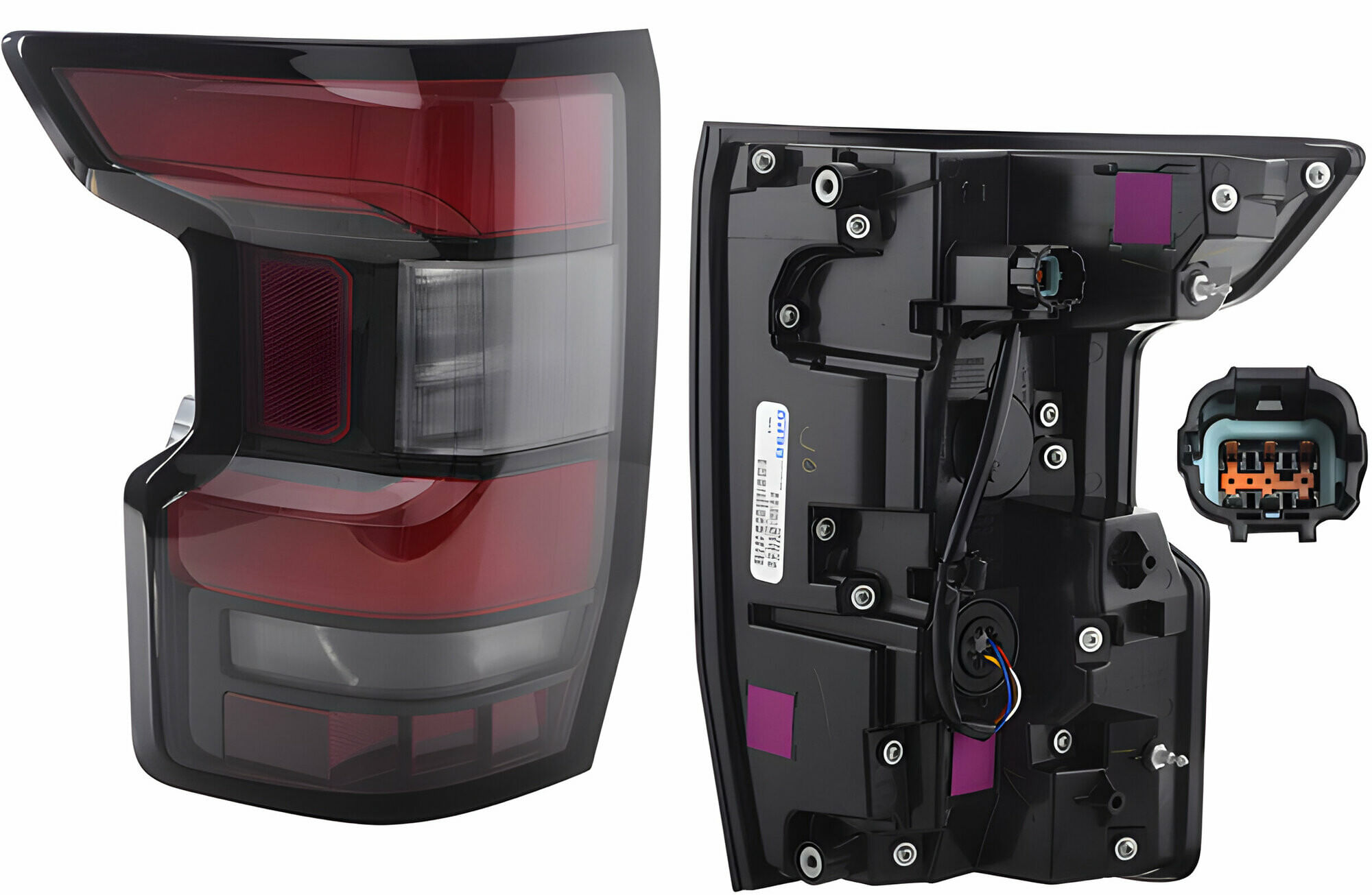 Calavera Con Leds Lado Conductor