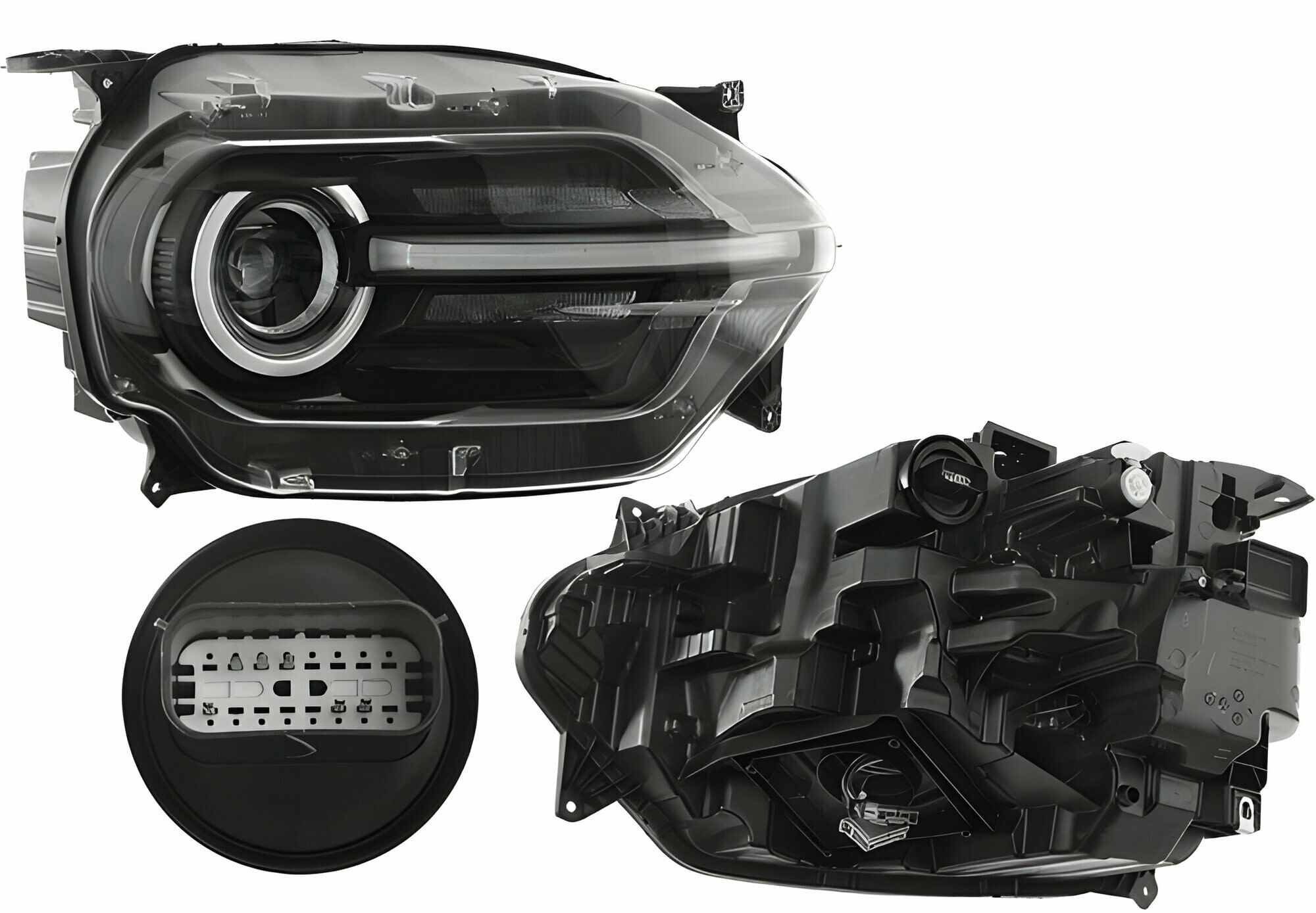 Faro Con Leds Lado Pasajero