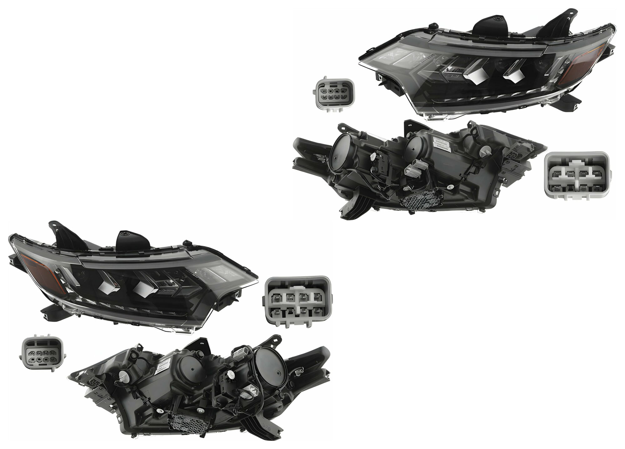Par De Faros Con Leds