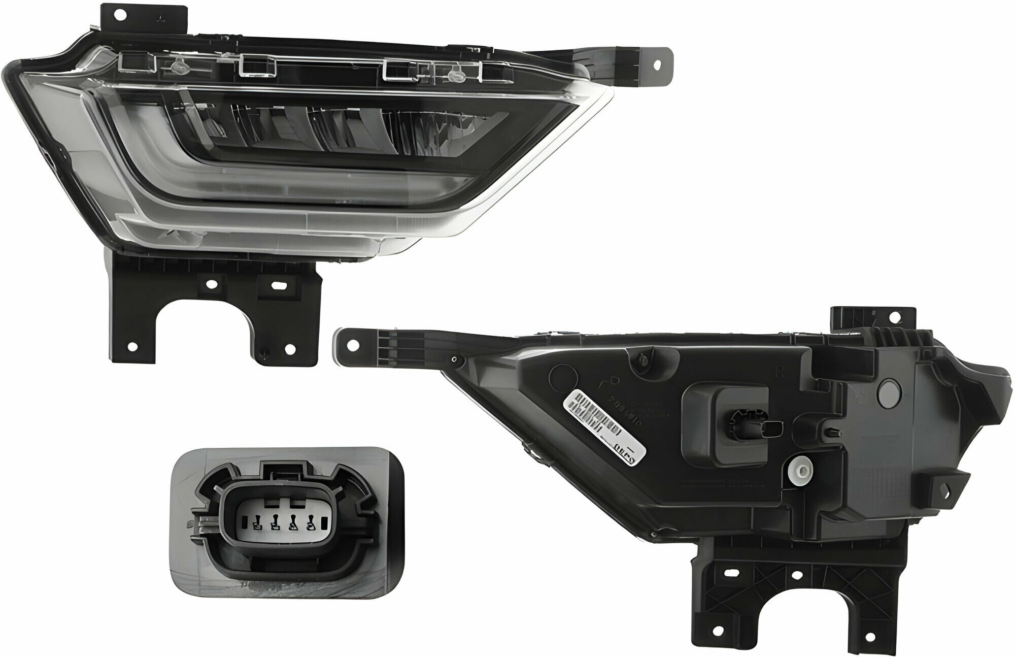 Faro Para Niebla Con Leds Lado Pasajero