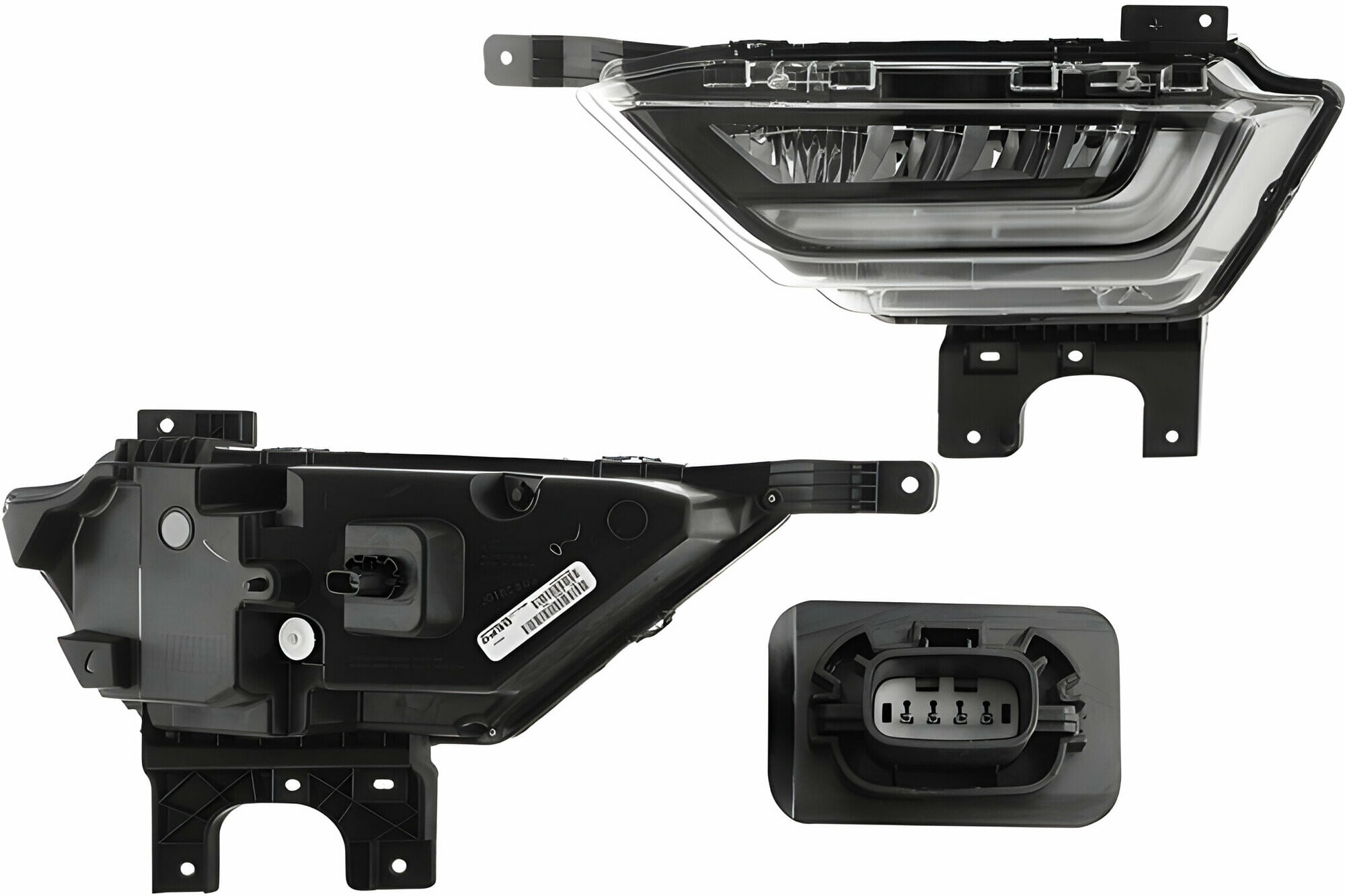 Faro Para Niebla Con Leds Lado Conductor
