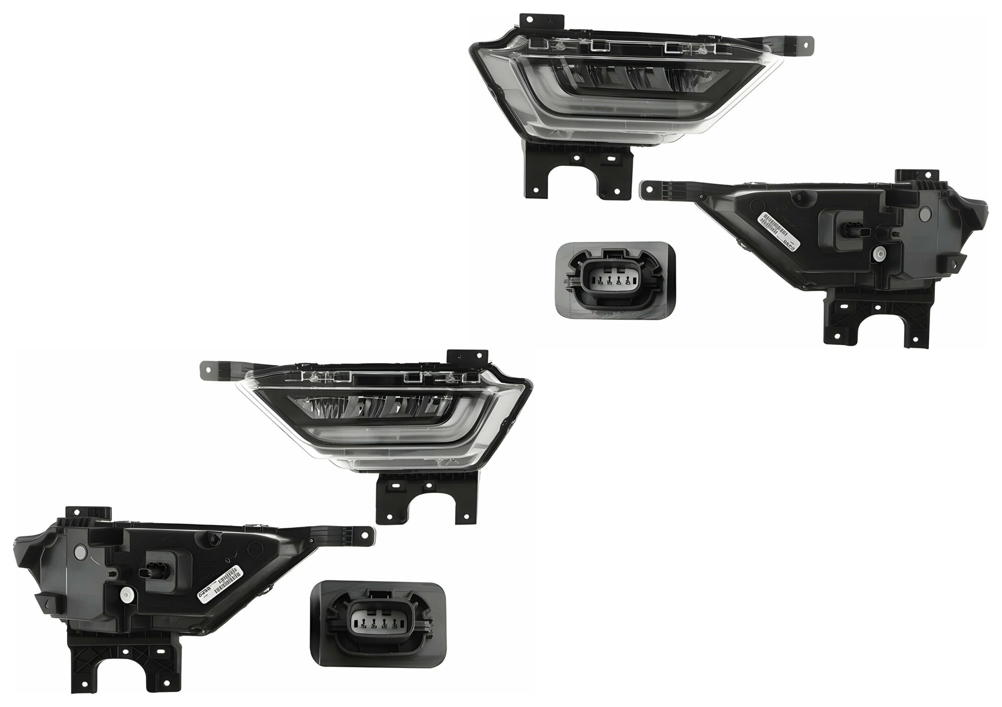 Par De Faros Para Niebla Con Leds