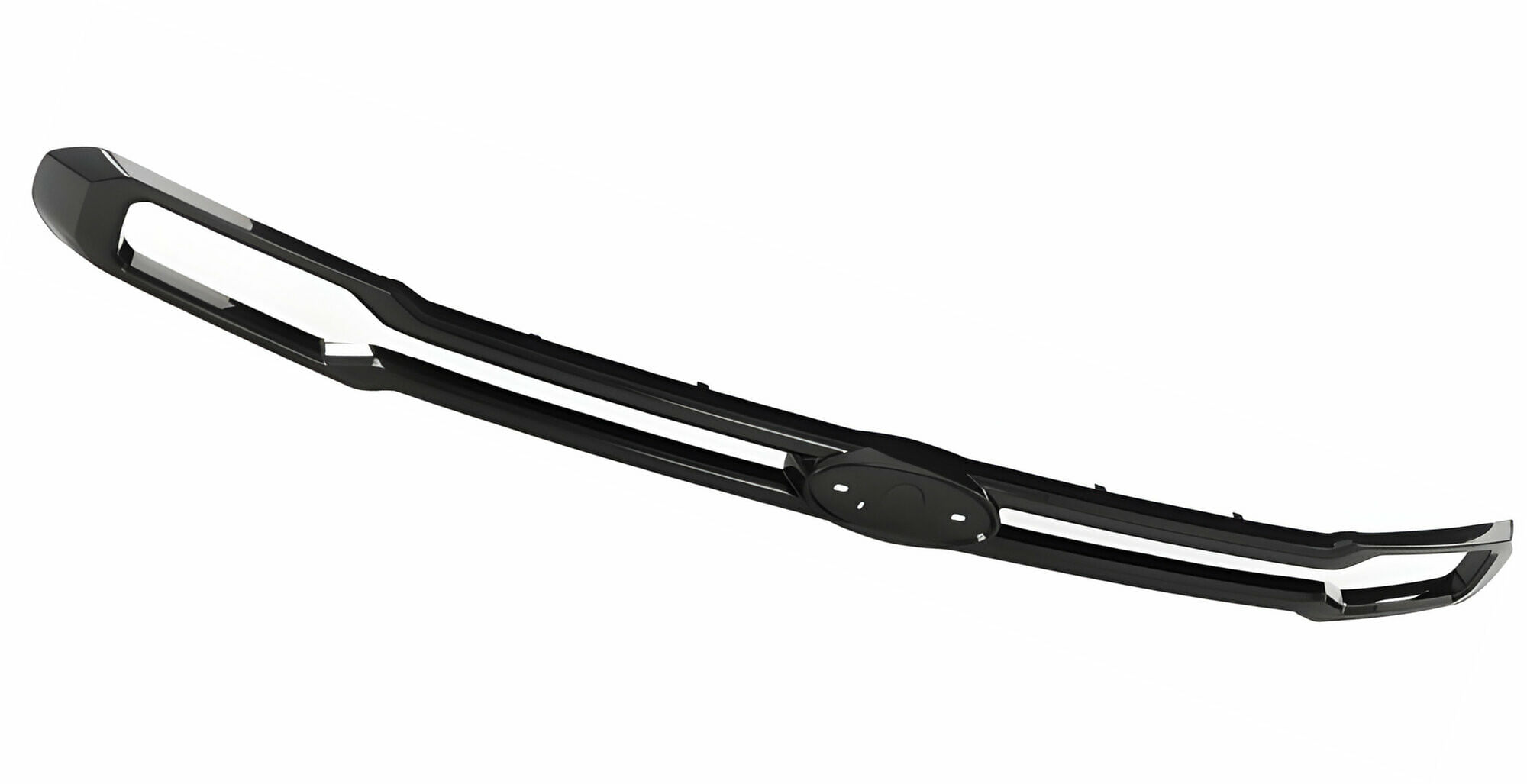 Moldura Para Parrilla Delantera Negra Mate