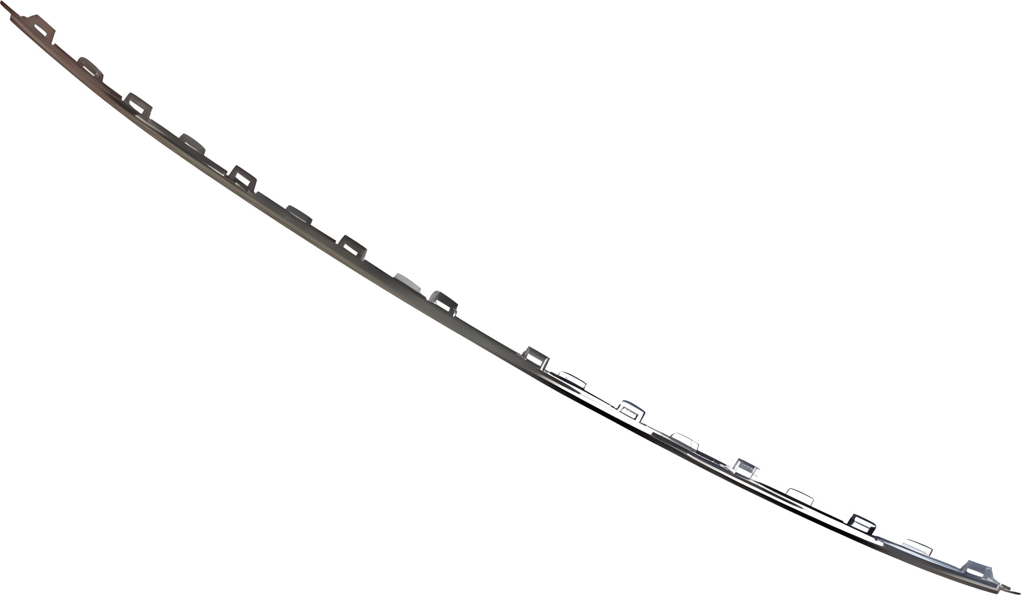 Moldura Para Fascia Trasera Central Cromada