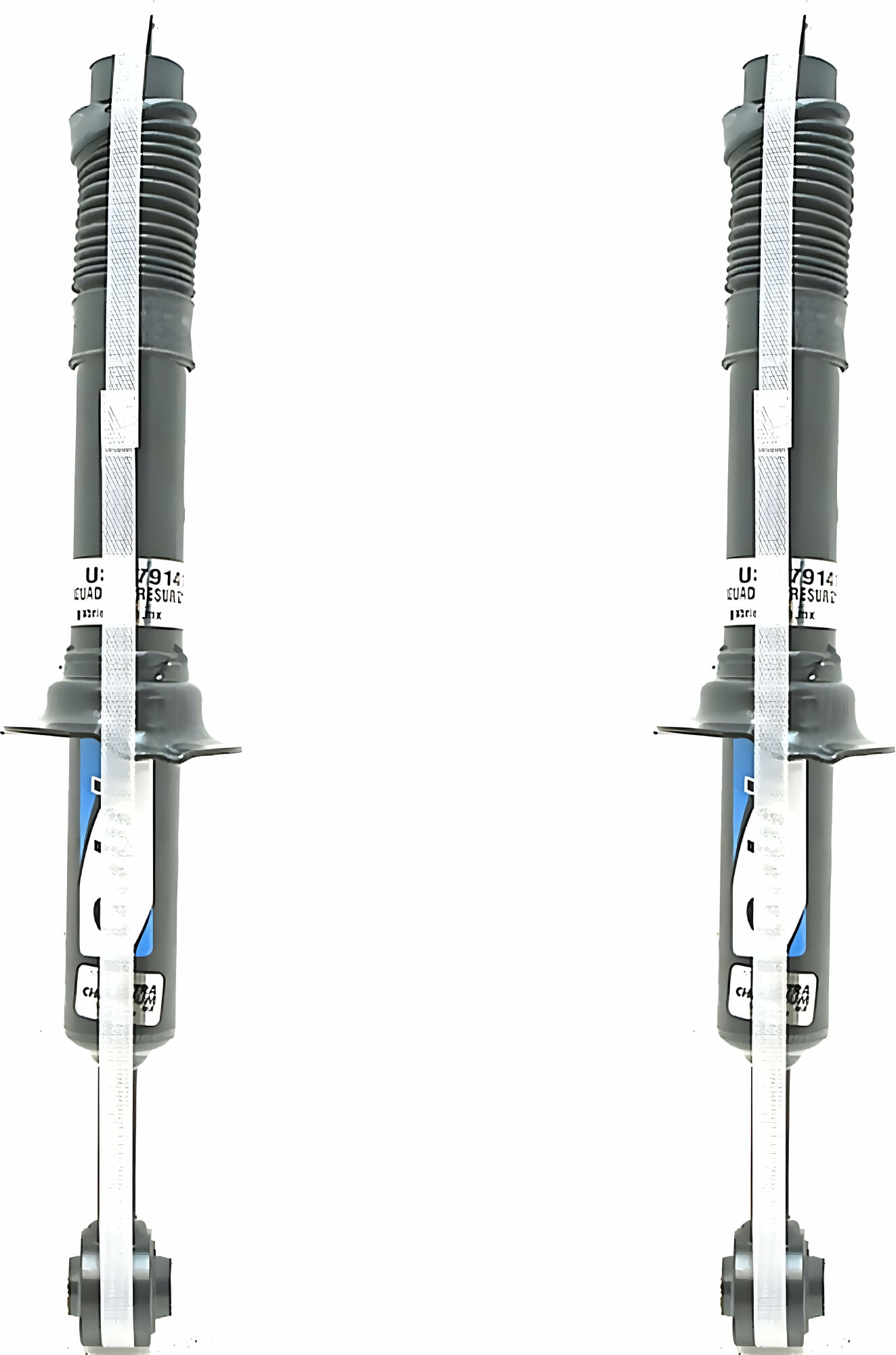 Par De Amortiguadores Gas Delanteros Ultra Chromium