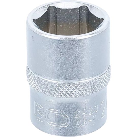 bgs-dado-milimetrico-hexagonal-corto-20-mm-cuadro-1-2-0 bgs-dado-milimetrico-hexagonal-corto-20-mm-cuadro-1-2-0