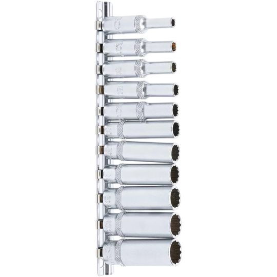 bgs-juego-de-dados-milimetricos-12-caras-largos-de-4-a-13-mm-cuadro-1-4-11-piezas-0
