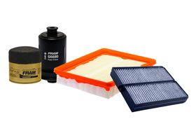 Kit De 4 Filtros Para Aceite Sintético