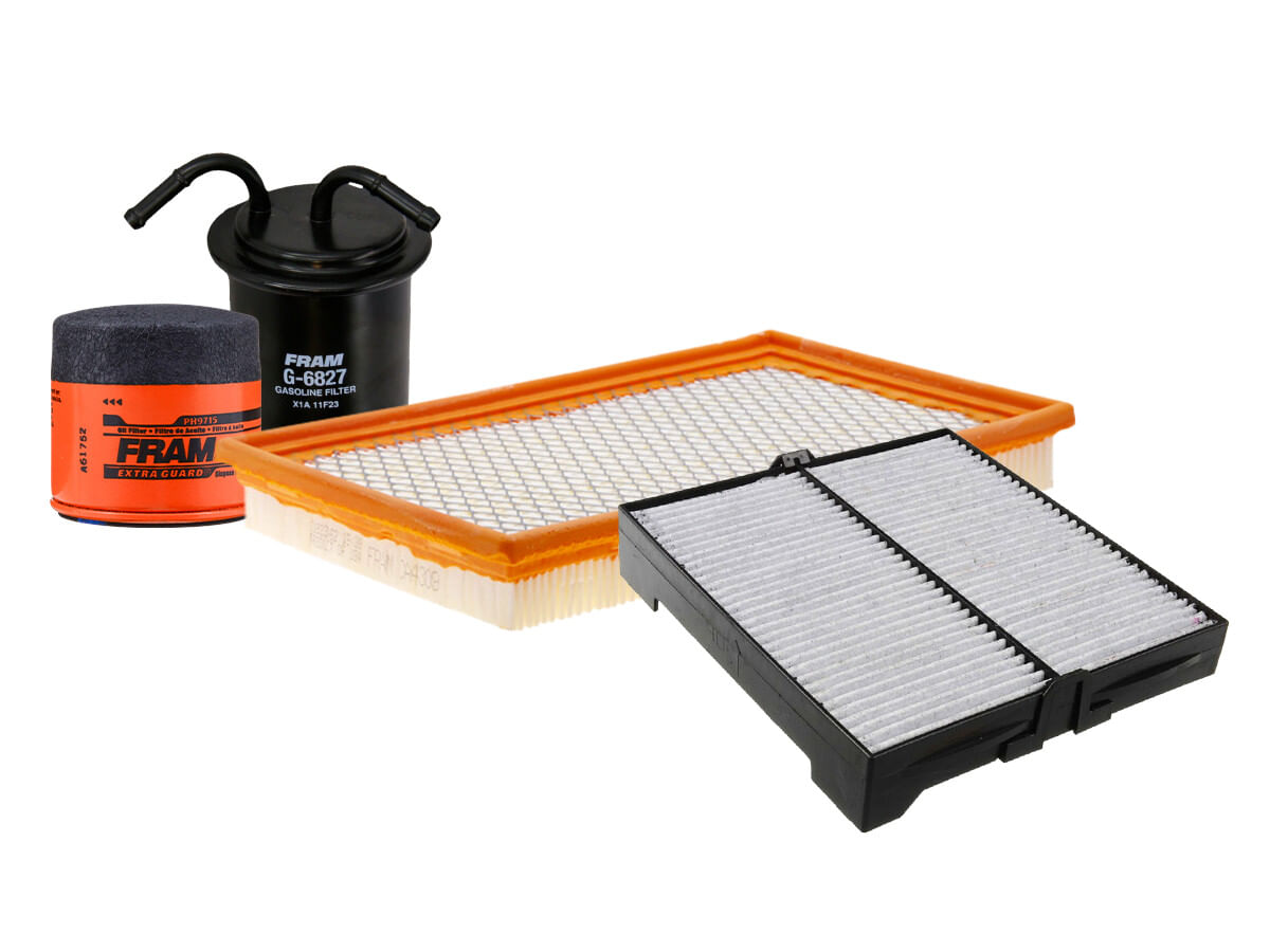 Kit De Filtro De Aire, Filtro De Aceite, Filtro De Combustible Y Filtro De Cabina (4 Piezas)