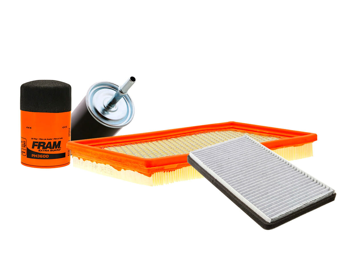 Kit De Filtro De Aire, Filtro De Aceite, Filtro De Combustible Y Filtro De Cabina (4 Piezas)