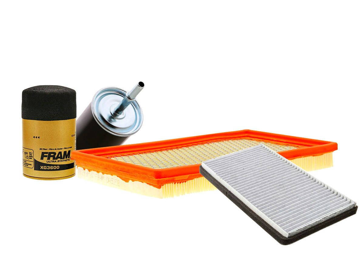 Kit De 4 Filtros Para Aceite Sintético