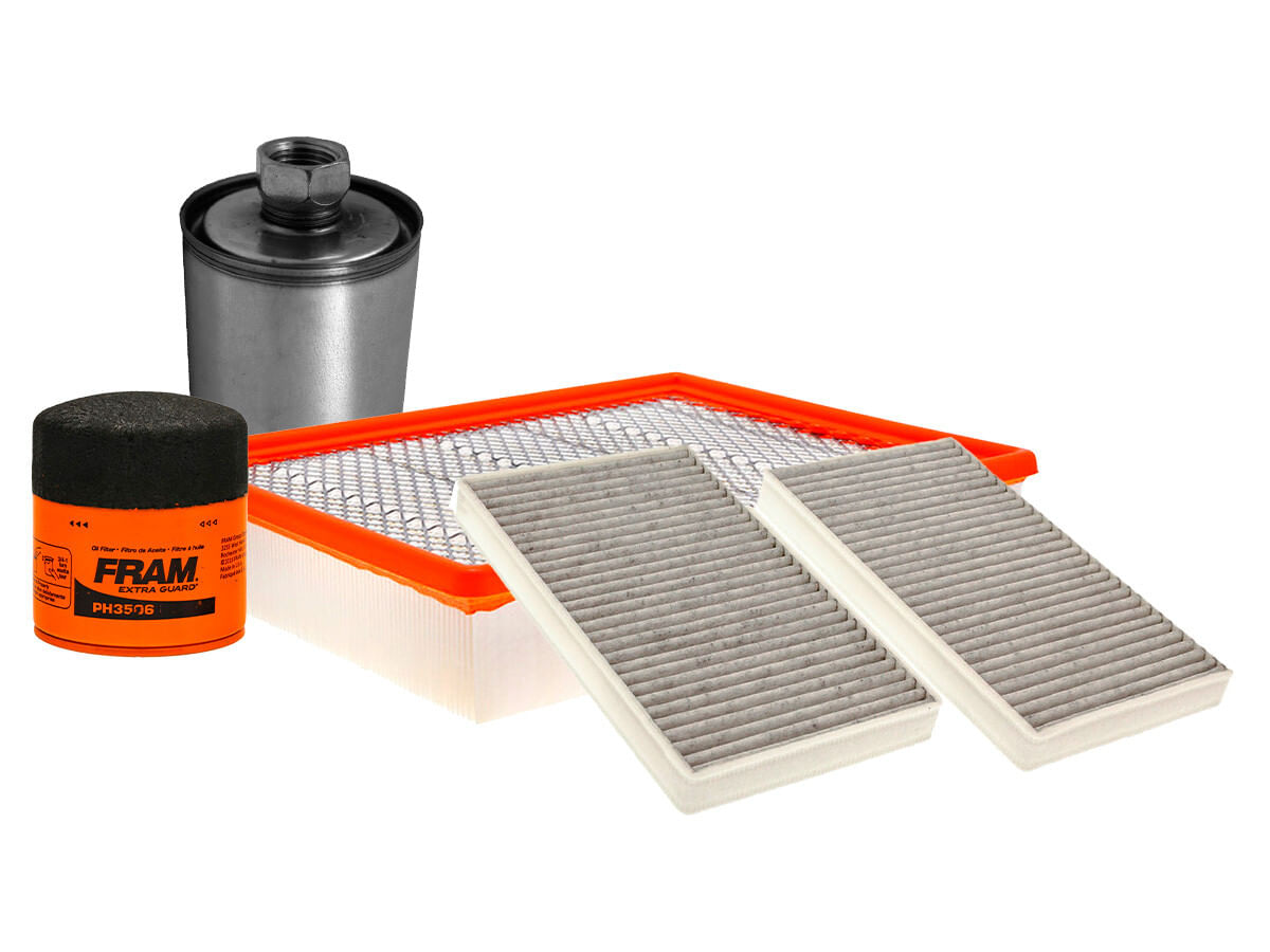 Kit De Filtro De Aire, Filtro De Aceite, Filtro De Combustible Y Filtro De Cabina (4 Piezas)