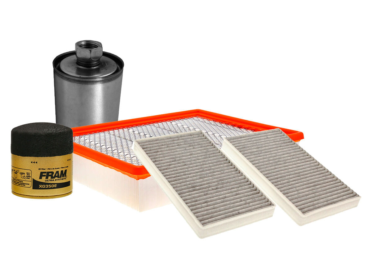 Kit De 4 Filtros Para Aceite Sintético