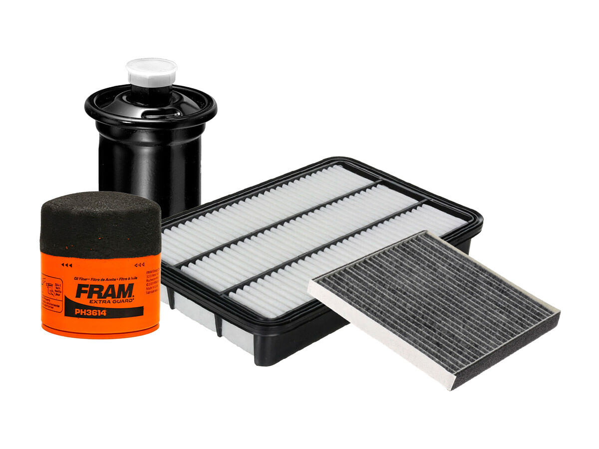 Kit De Filtro De Aire, Filtro De Aceite, Filtro De Combustible Y Filtro De Cabina (4 Piezas)