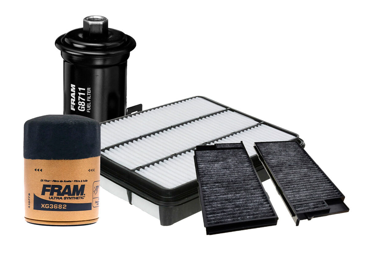 Kit De 4 Filtros Para Aceite Sintético