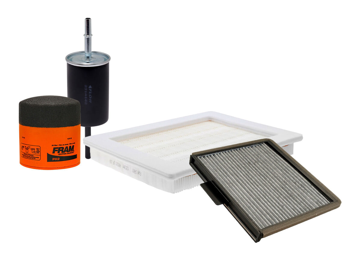 Kit De Filtro De Aire, Filtro De Aceite, Filtro De Combustible Y Filtro De Cabina (4 Piezas)