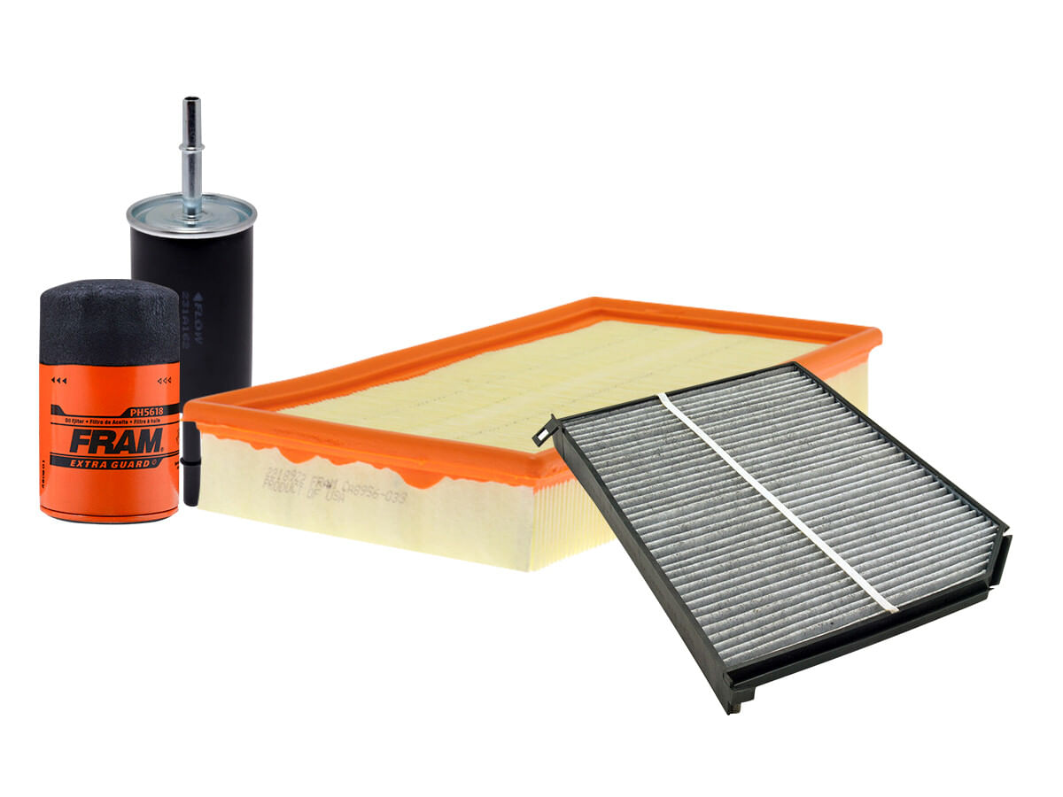 Kit De Filtro De Aire, Filtro De Aceite, Filtro De Combustible Y Filtro De Cabina (4 Piezas)