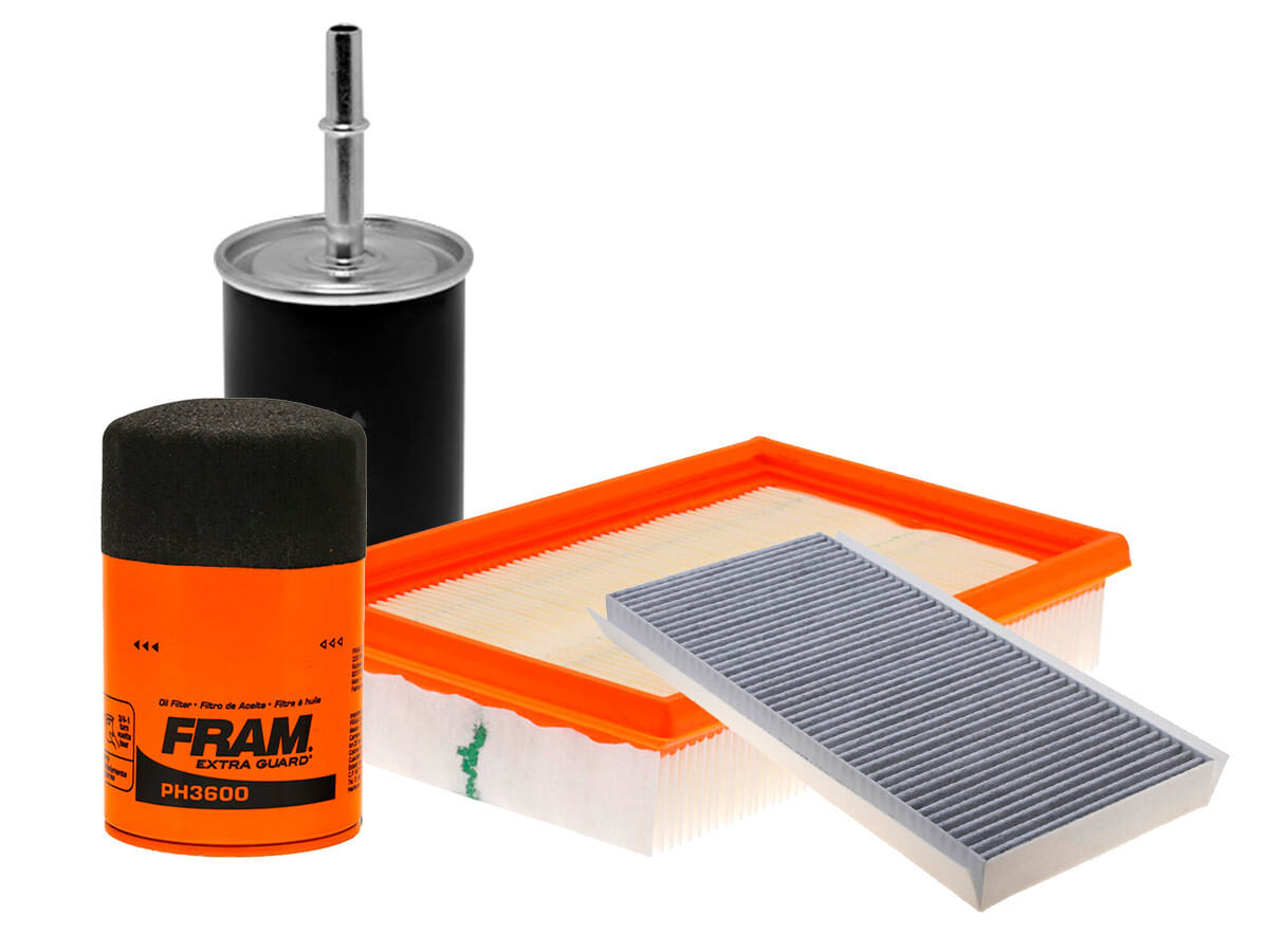 Kit De Filtro De Aire, Filtro De Aceite, Filtro De Combustible Y Filtro De Cabina (4 Piezas)