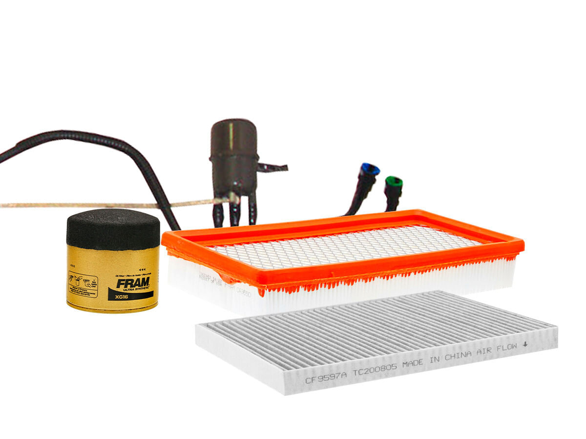 Kit De 4 Filtros Para Aceite Sintético