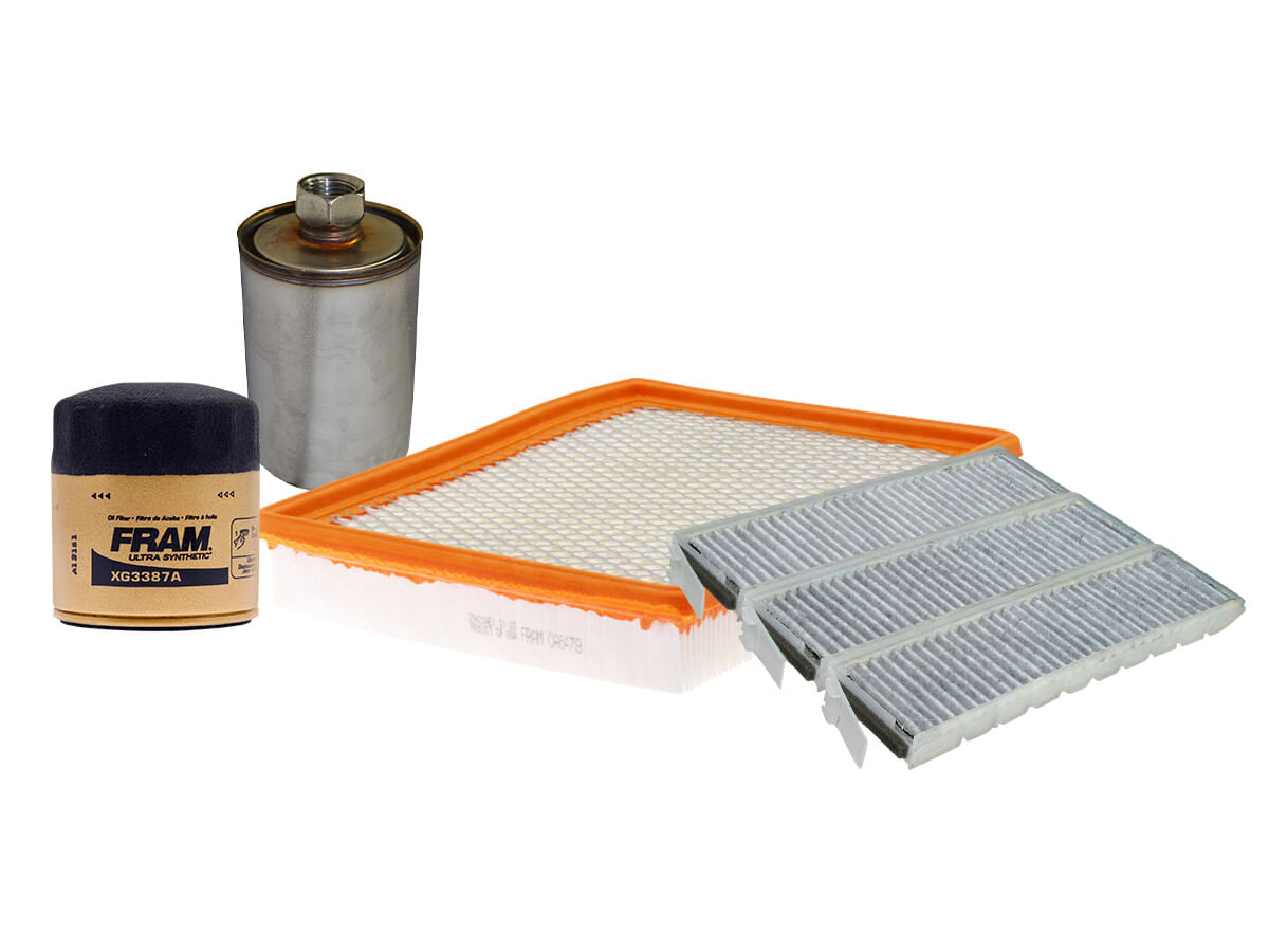 Kit De 4 Filtros Para Aceite Sintético