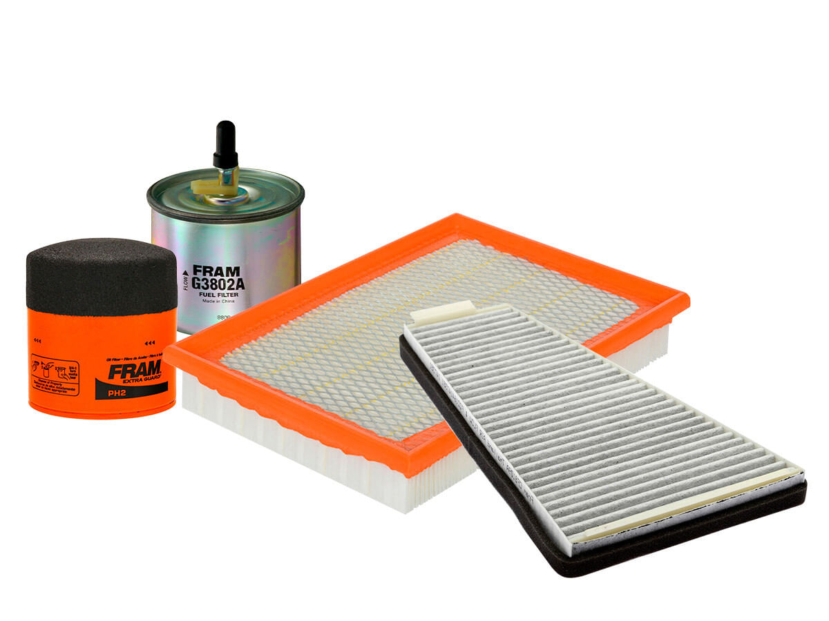 Kit De Filtro De Aire, Filtro De Aceite, Filtro De Combustible Y Filtro De Cabina (4 Piezas)