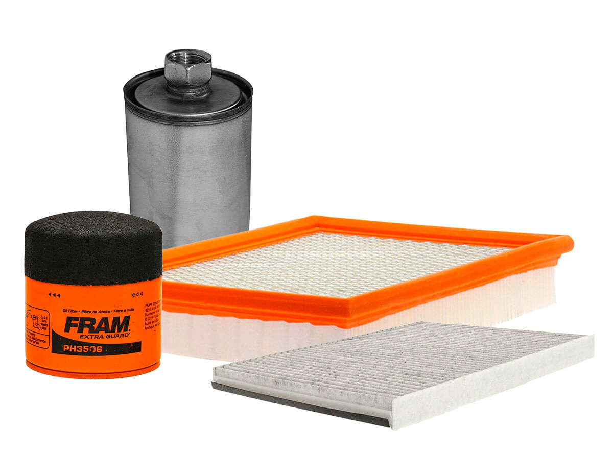 Kit De Filtro De Aire, Filtro De Aceite, Filtro De Combustible Y Filtro De Cabina (4 Piezas)